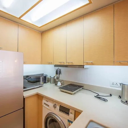 Shanghai Centre Serviced Apartment Bagian luar foto