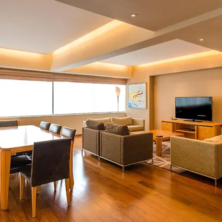 Shanghai Centre Serviced Apartment Bagian luar foto